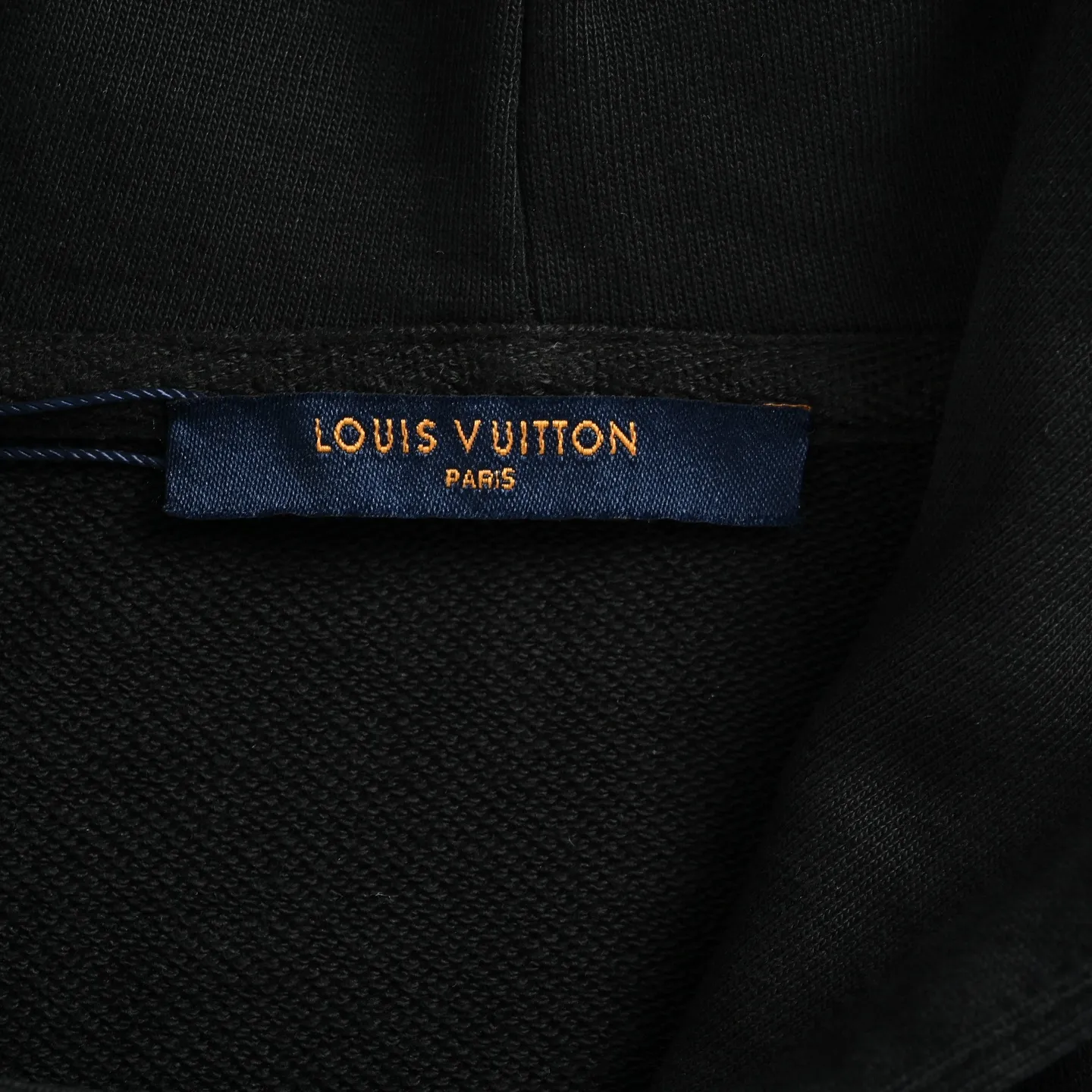 Louis Vuitton/Louis Vuitton dark woven letter logo embroidered hooded sweatshirt